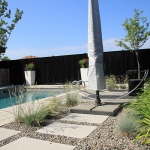 Modern Low Maintenance Landscaping with Pool 015