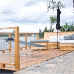 Modern decking Montreal 10