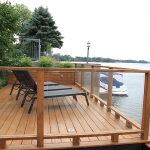 Modern decking Montreal 16