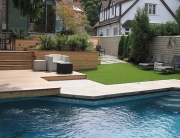 Backyard Pool Decking