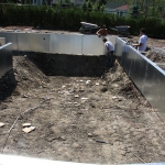 Construction of Stunning Ile Bizard Garden 04