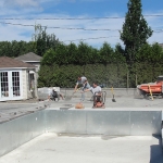 Construction of Stunning Ile Bizard Garden 07