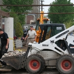 Construction of Flora Exposition in Old Port of Montreal 02