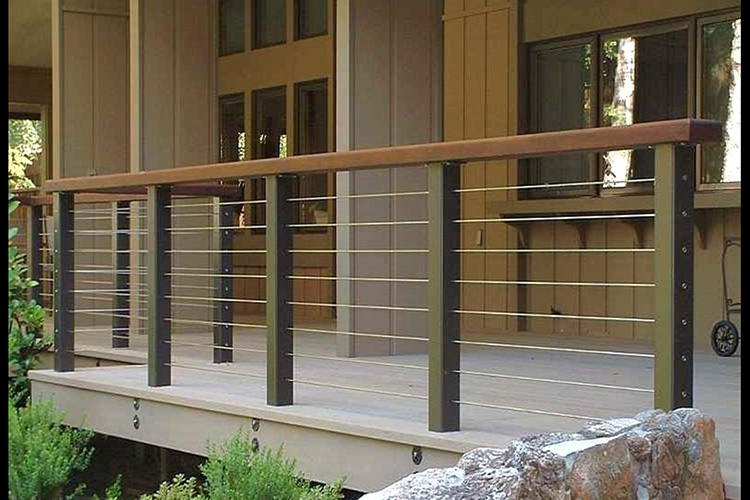 montreal outdoor living – modern deck and deck railing ideas