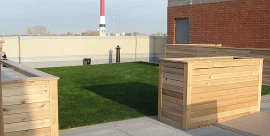 Rooftop Synthetic Grass 1